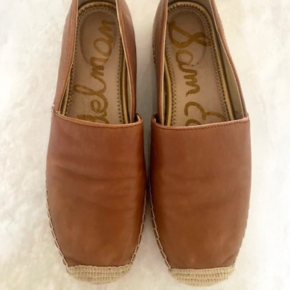 Sam Edelman Leather Espadrille Flats